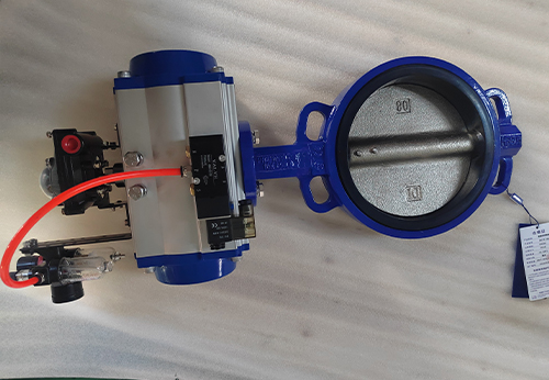 內(nèi)蒙古某公司采購般德氣動蝶閥和氣動截止閥